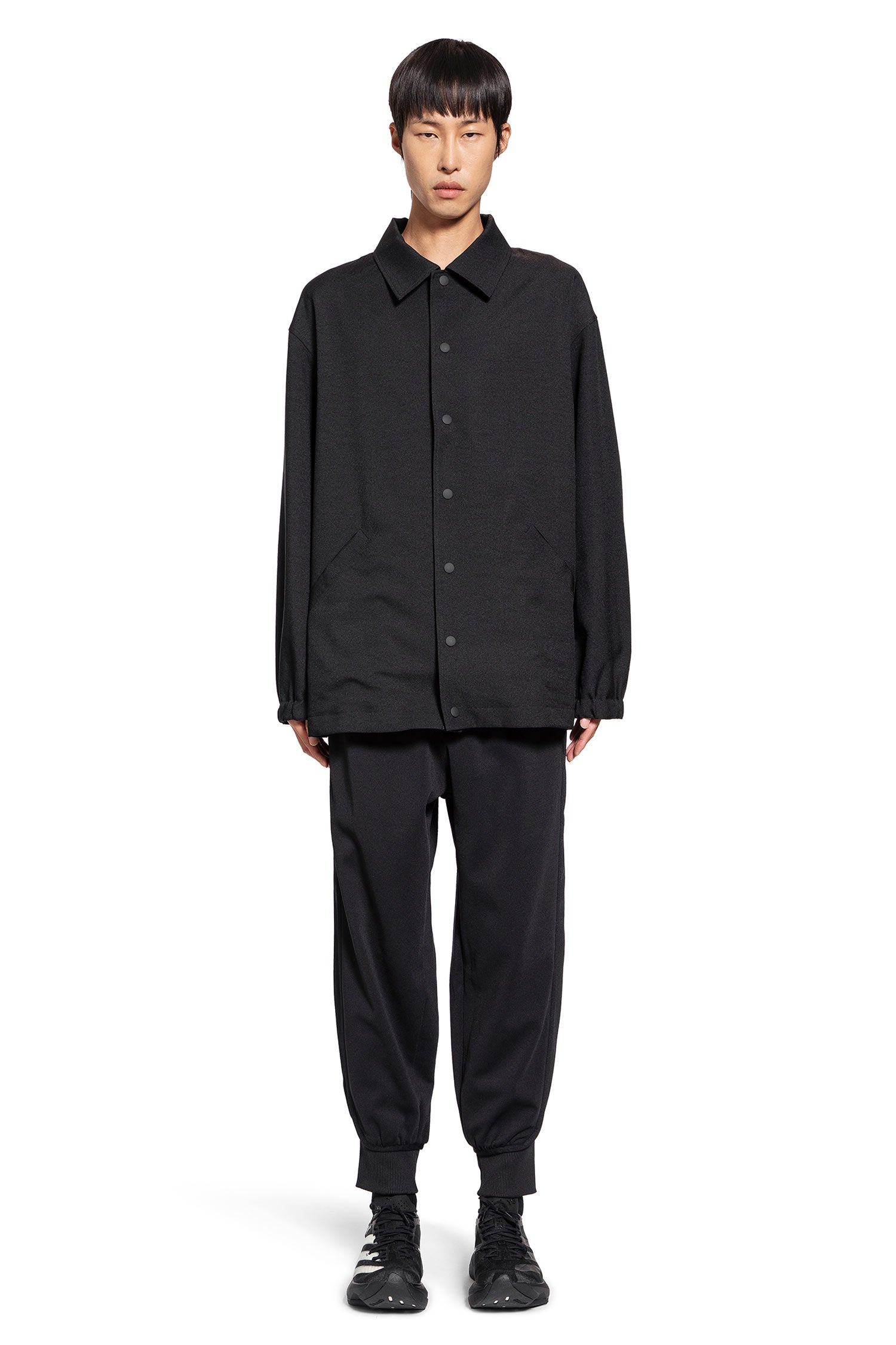 Y-3 MAN BLACK TROUSERS