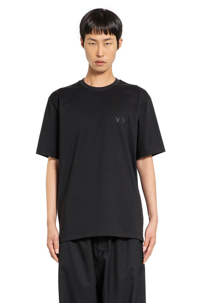 Antonioli Y-3 MAN BLACK T-SHIRTS & TANK TOPS