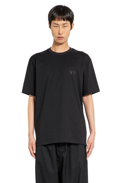 Antonioli Y-3 MAN BLACK T-SHIRTS & TANK TOPS