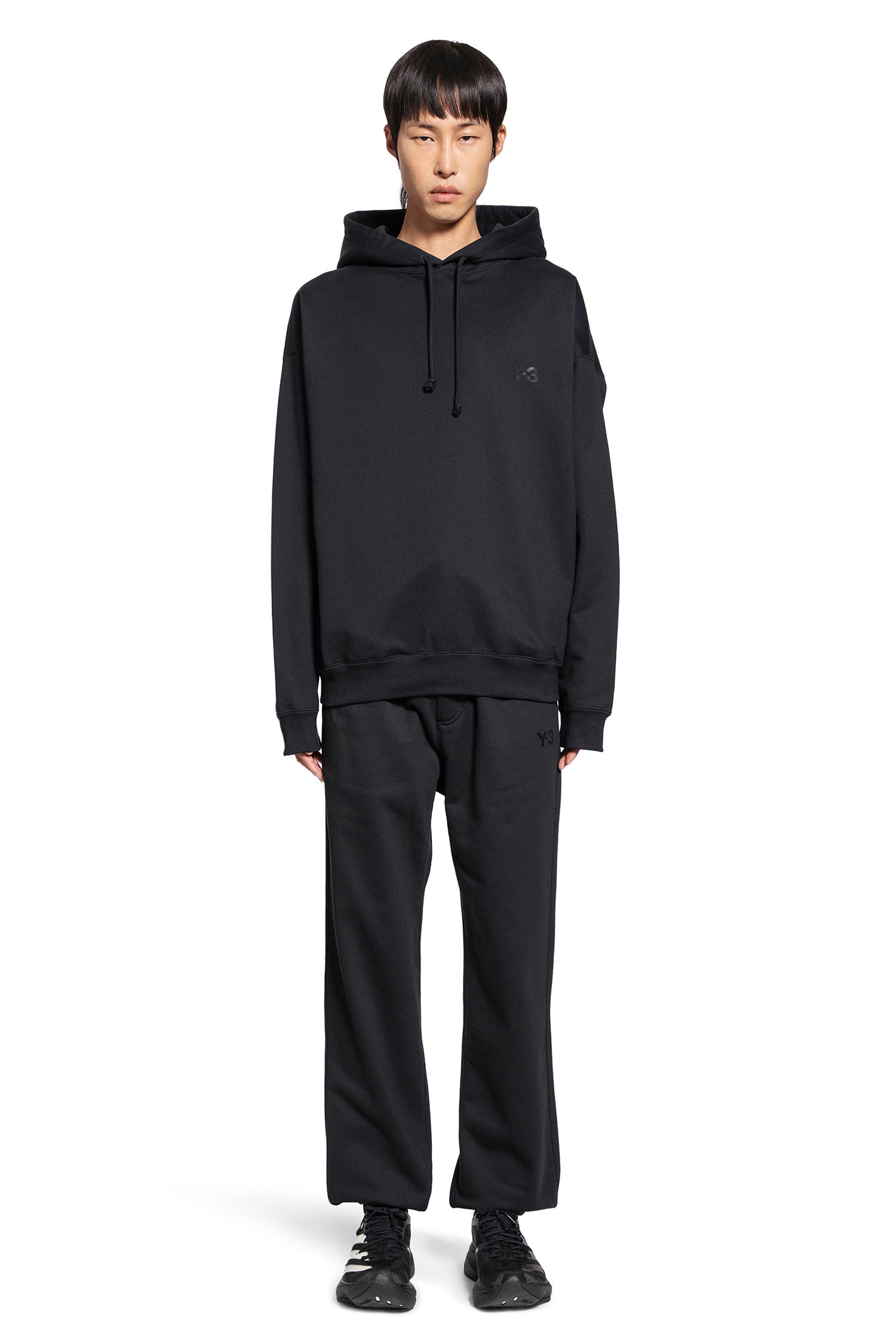 Y-3 MAN BLACK TROUSERS