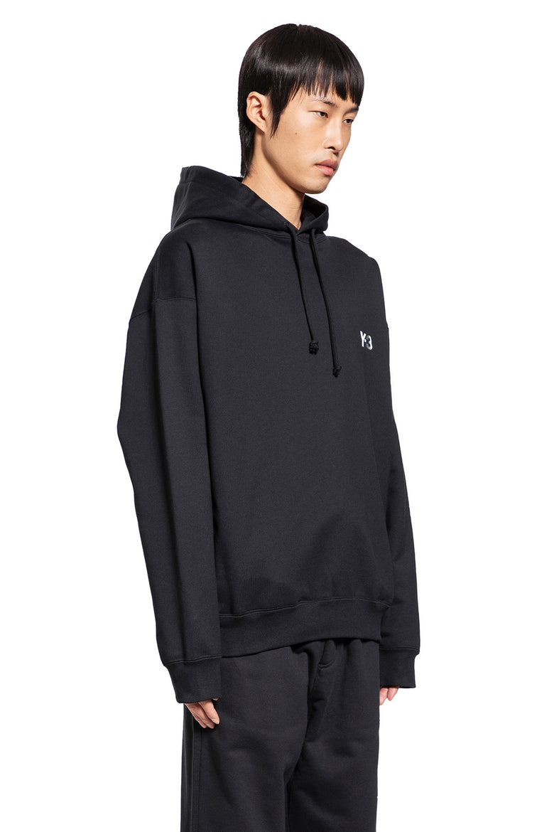 Y-3 MAN BLACK SWEATSHIRTS