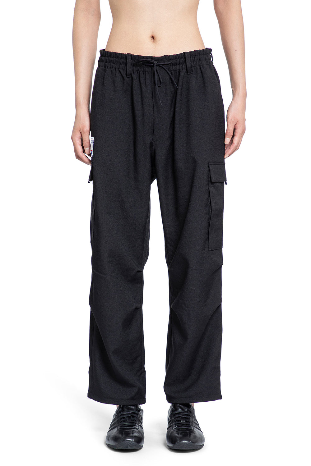 Y-3 MAN BLACK TROUSERS