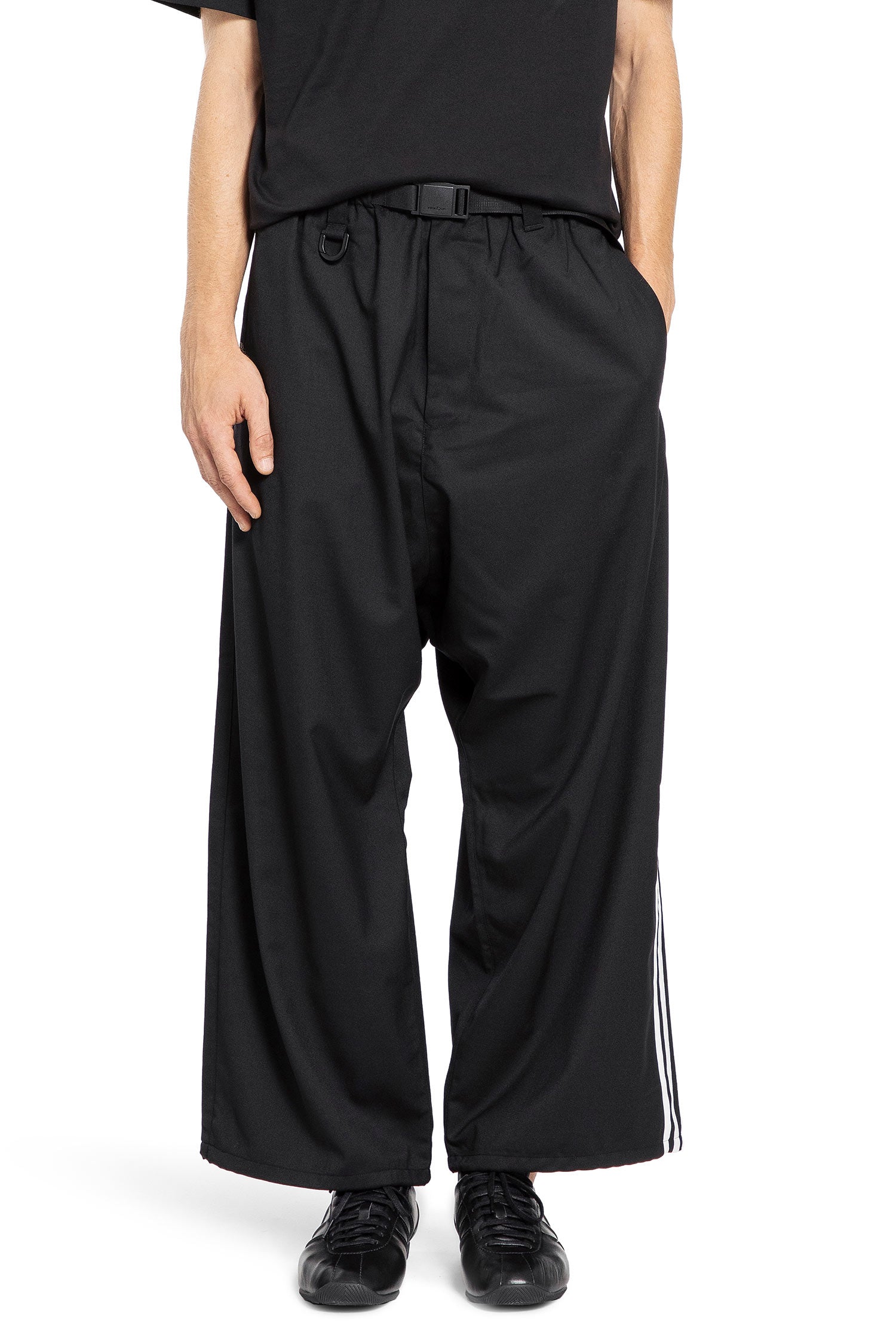 Y-3 MAN BLACK TROUSERS