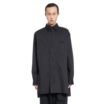 Y-3 MAN BLACK SHIRTS