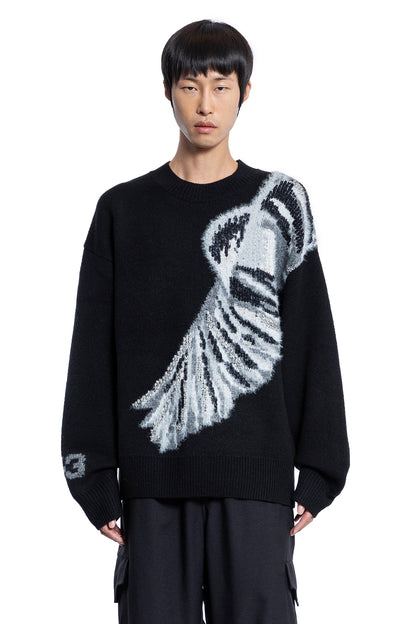 Antonioli Y-3 MAN BLACK KNITWEAR