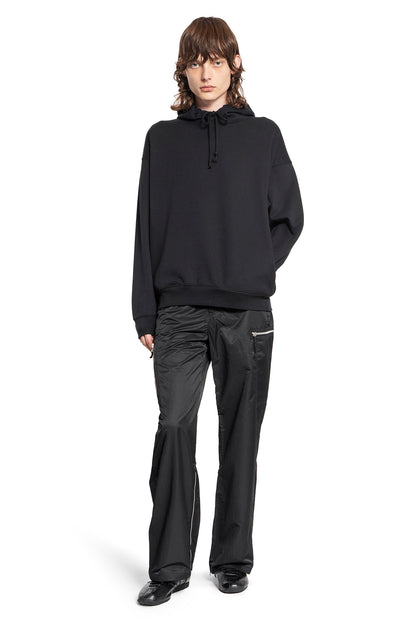 Y-3 MAN BLACK SWEATSHIRTS