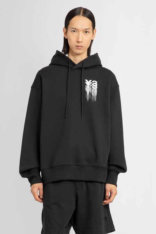 Y-3 MAN BLACK SWEATSHIRTS