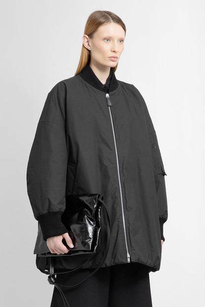 JIL SANDER WOMAN BLACK JACKETS