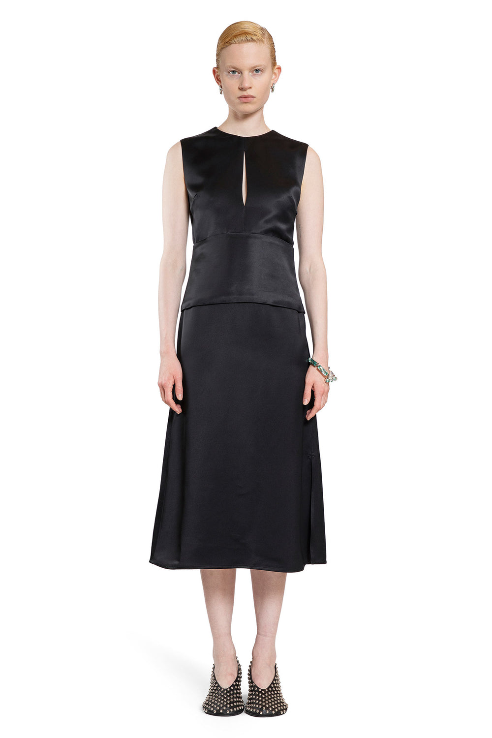 JIL SANDER WOMAN BLACK DRESSES