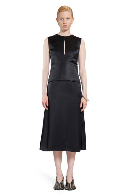 JIL SANDER WOMAN BLACK DRESSES