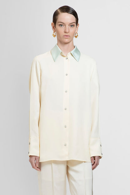 JIL SANDER WOMAN WHITE SHIRTS