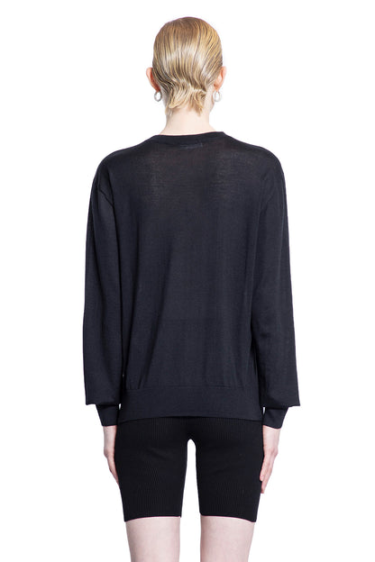 JIL SANDER WOMAN BLACK KNITWEAR