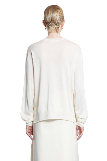 JIL SANDER WOMAN OFF-WHITE KNITWEAR