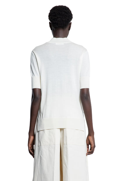 JIL SANDER WOMAN WHITE KNITWEAR