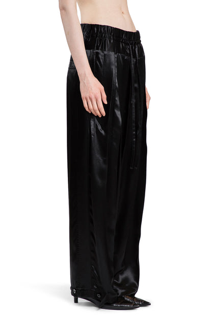 JIL SANDER WOMAN BLACK TROUSERS