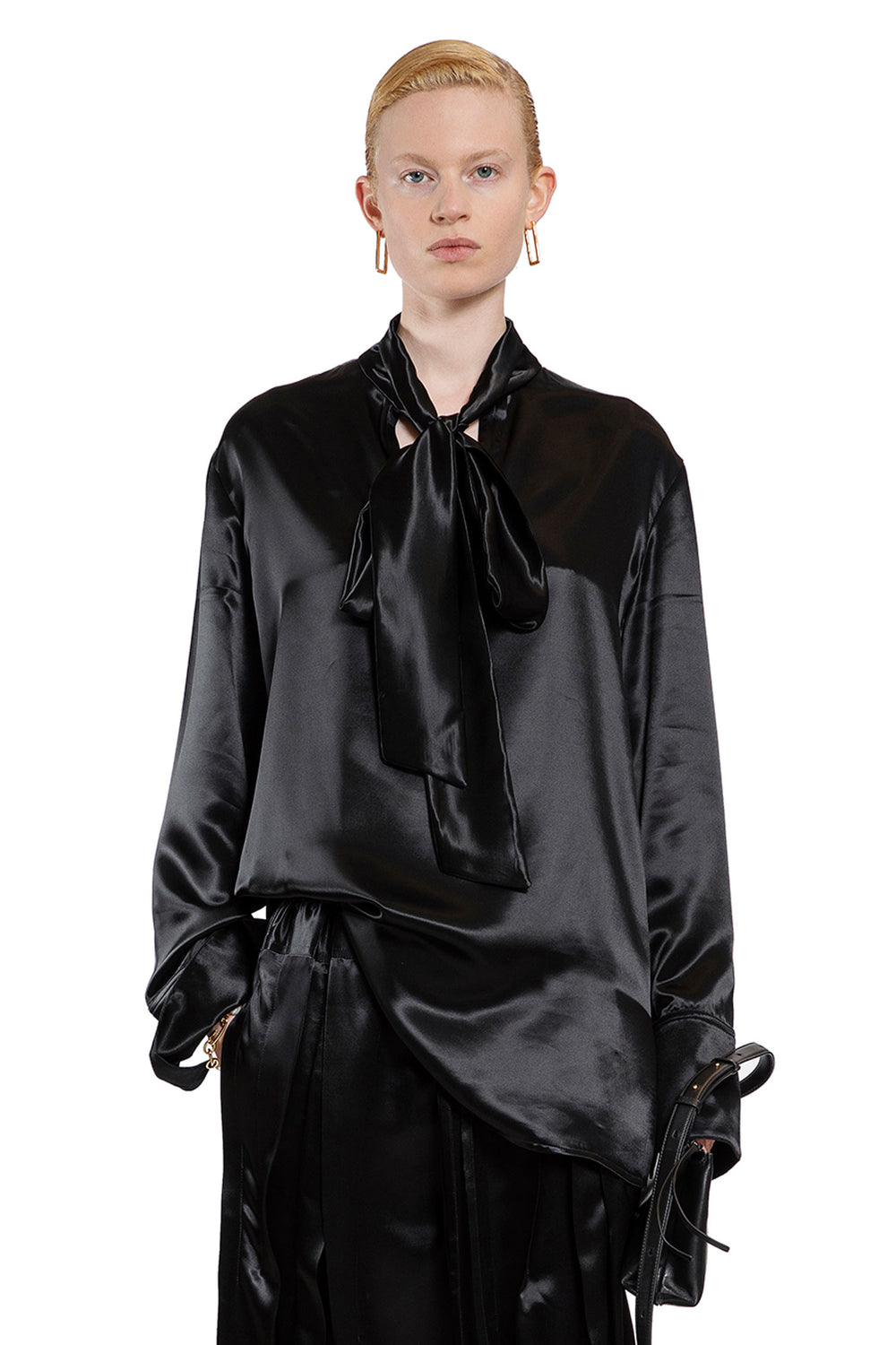 JIL SANDER WOMAN BLACK TOPS