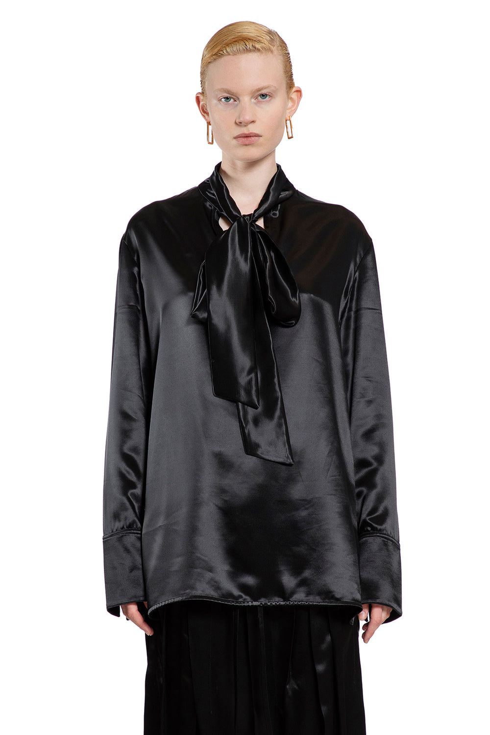 JIL SANDER WOMAN BLACK TOPS