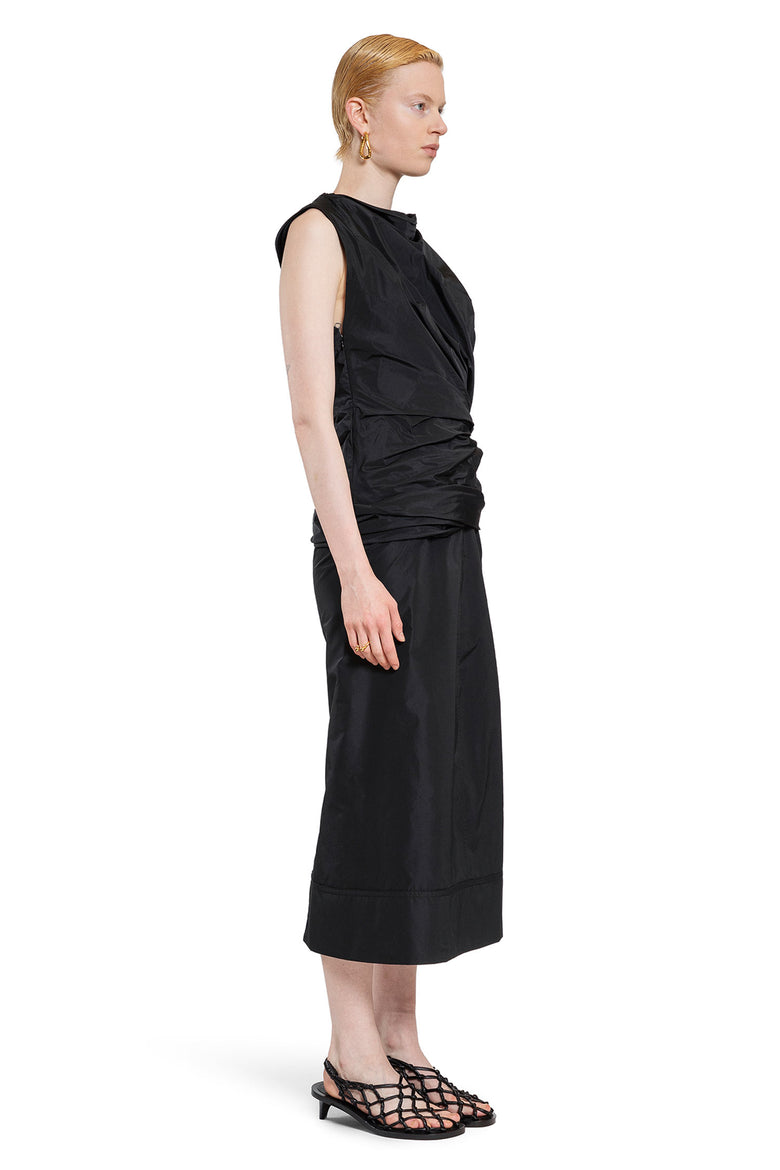 JIL SANDER WOMAN BLACK DRESSES