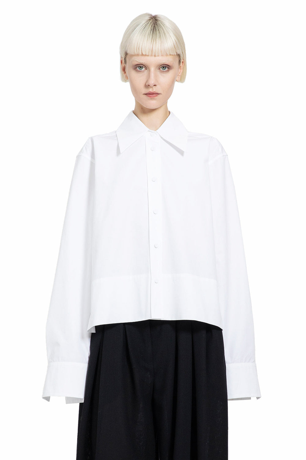 JIL SANDER WOMAN WHITE SHIRTS