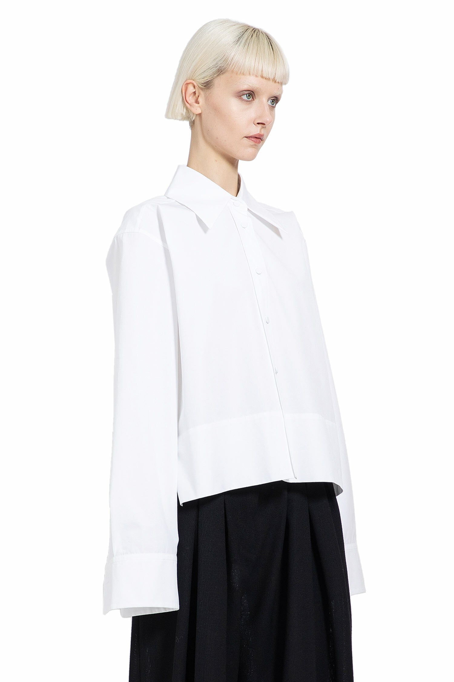 JIL SANDER WOMAN WHITE SHIRTS