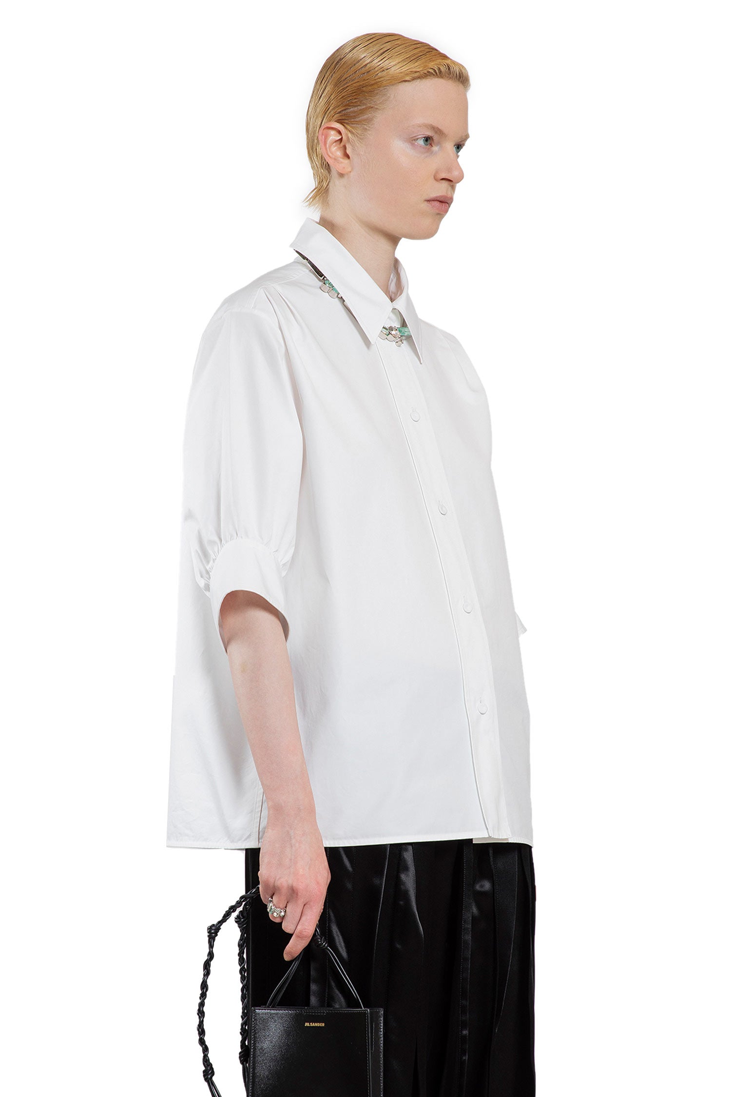 JIL SANDER WOMAN WHITE SHIRTS