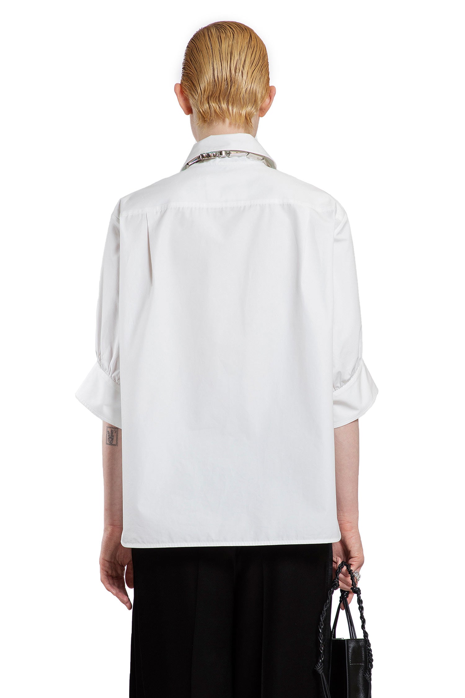 JIL SANDER WOMAN WHITE SHIRTS