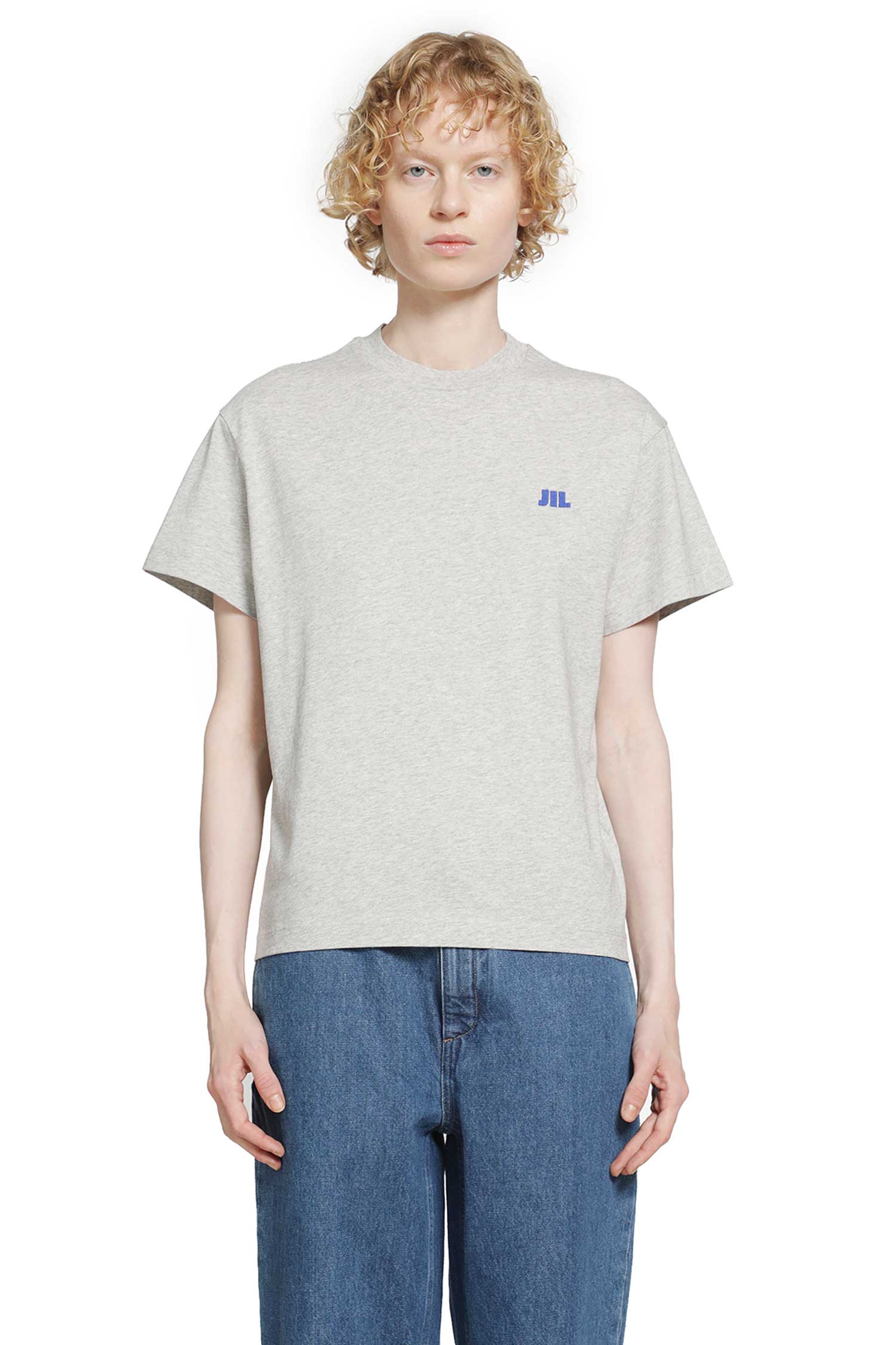 JIL SANDER Cotton Crewneck T-Shirt woman