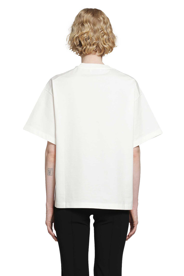 JIL SANDER Verical Logo T-Shirt woman