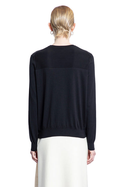 JIL SANDER WOMAN BLACK KNITWEAR