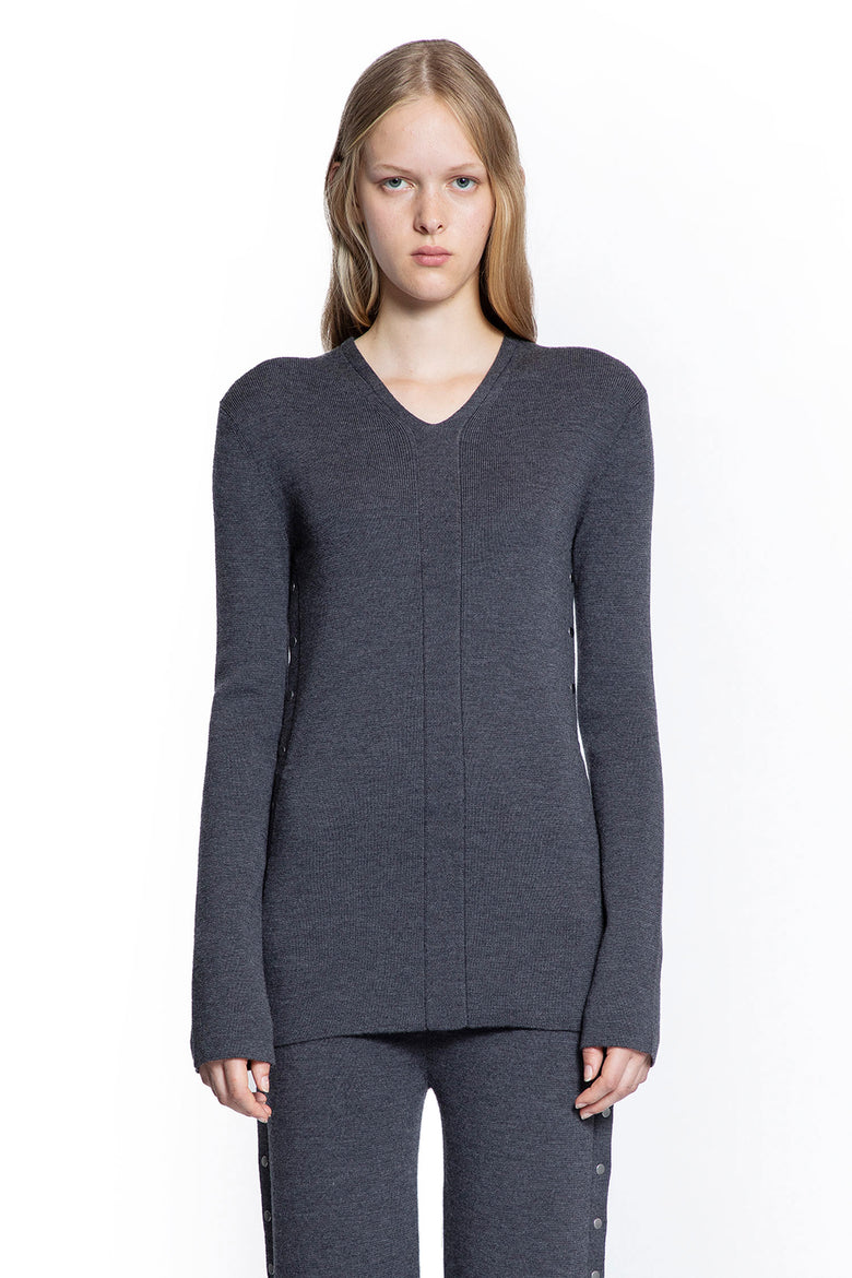 V-Neck Wool Jumper