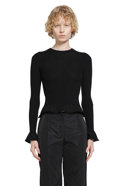 Ruffled Wool Jumper