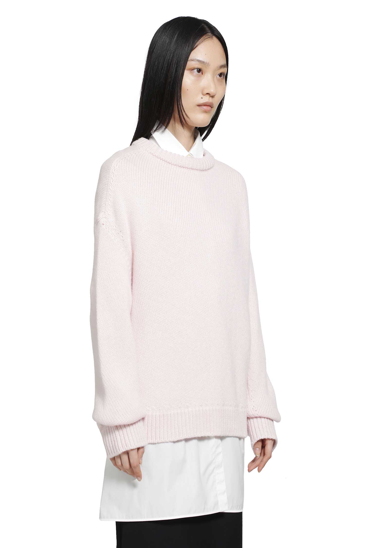 Cashmere Blend Crewneck Sweater
