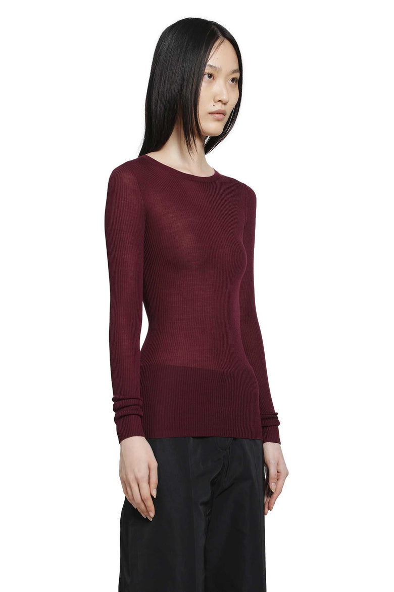 
              JIL SANDER Lightweight Wool Crewneck Sweater woman
            