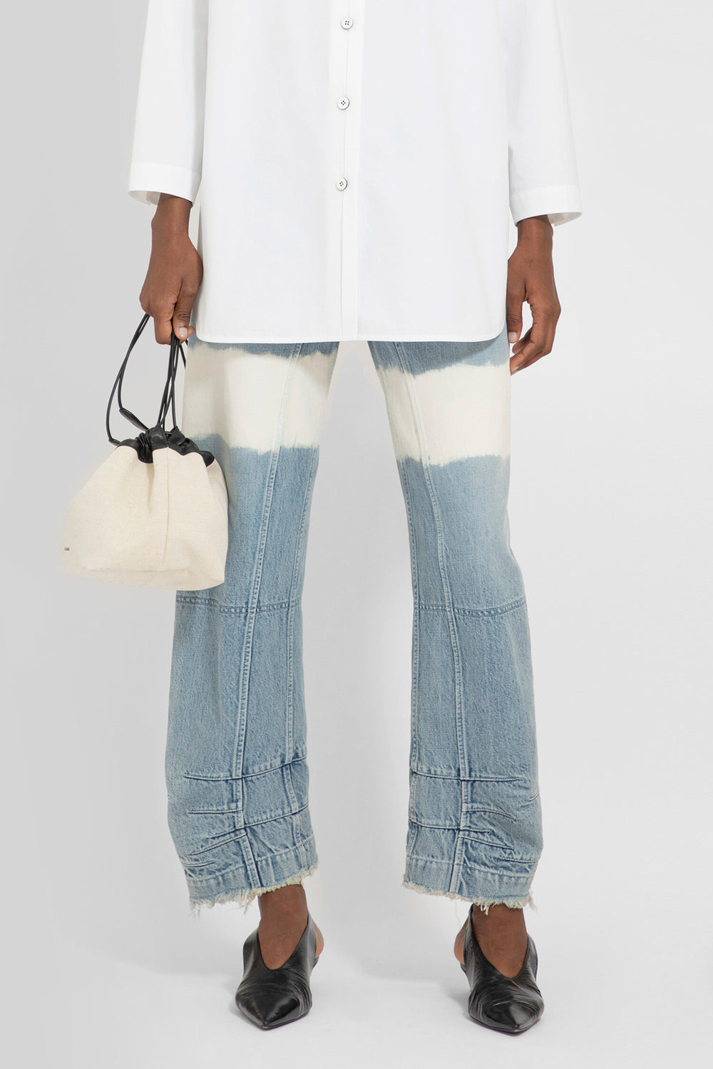 JIL SANDER WOMAN BLUE JEANS