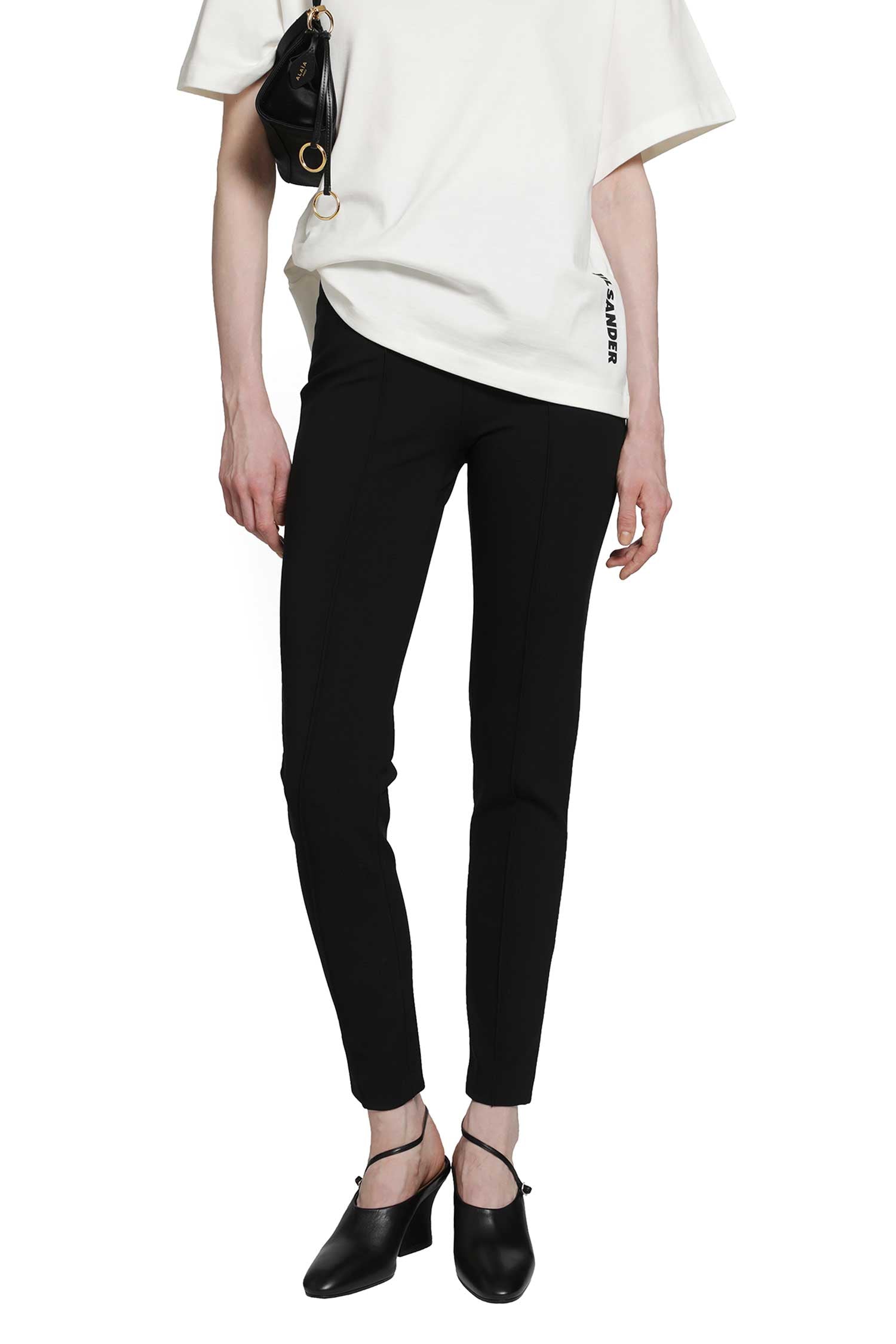Viscose Jersey Skinny Trousers