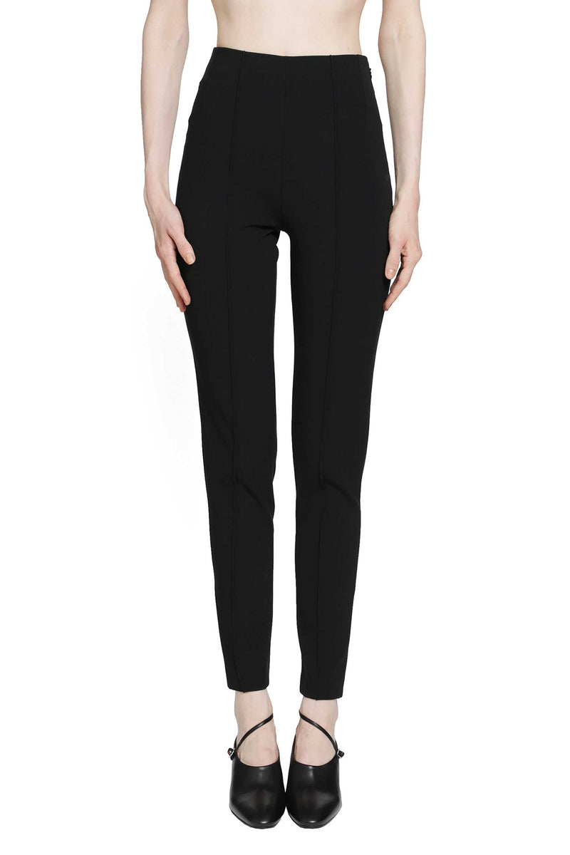 JIL SANDER Viscose Jersey Skinny Trousers woman