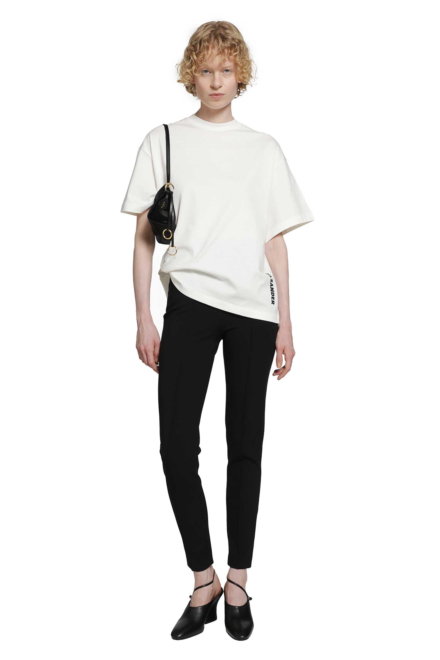 Viscose Jersey Skinny Trousers