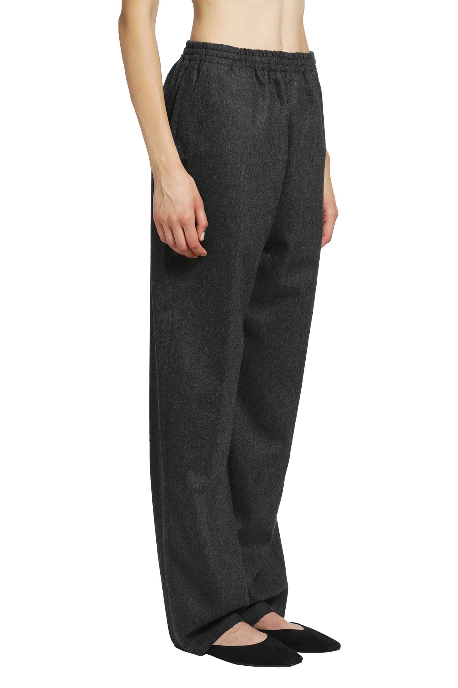 Wool Flannel Trousers