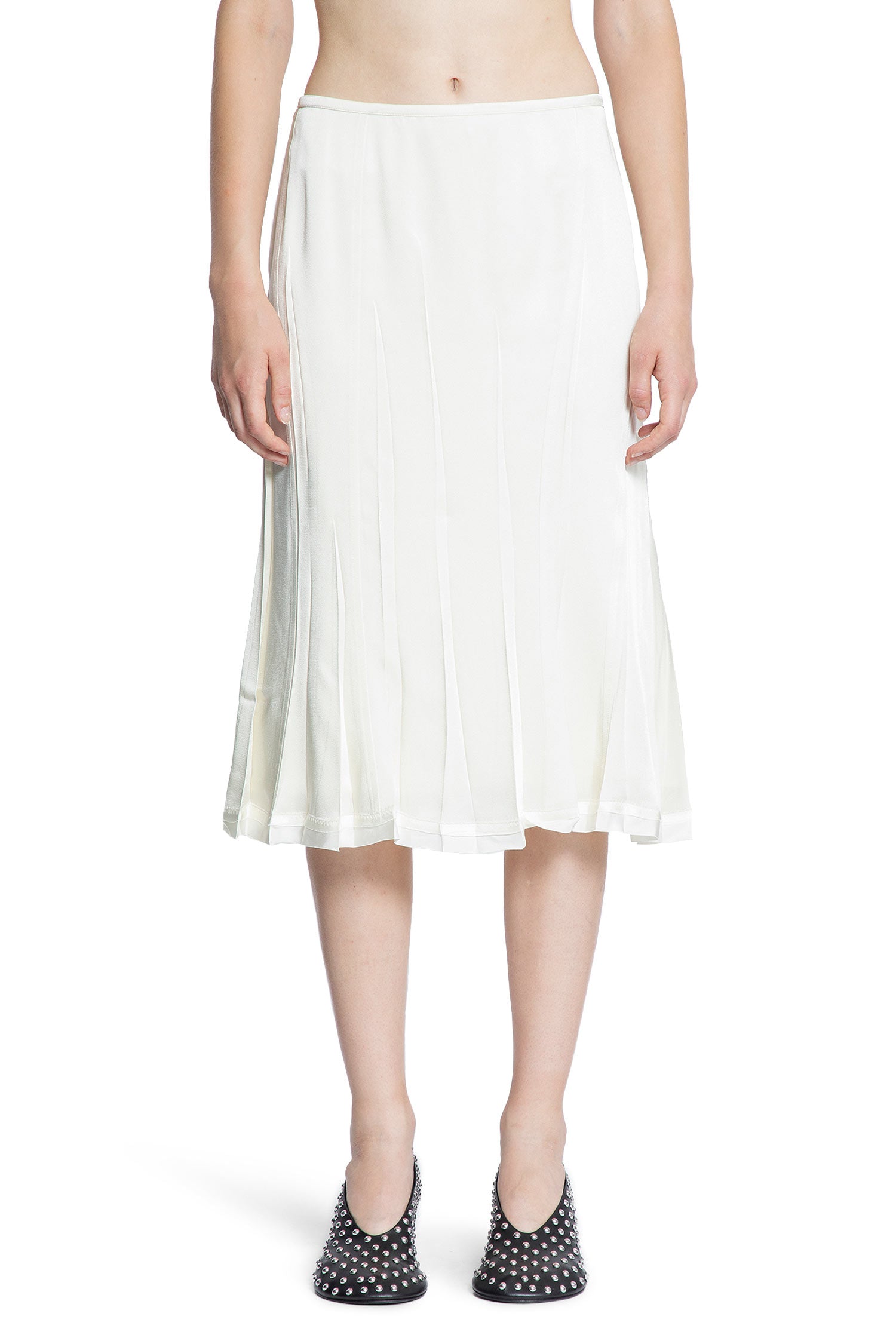 【関税＆送料込み】Jil Sander Envers Satin Skirt Envers Satin Flared Skirt – Antonioli.eu