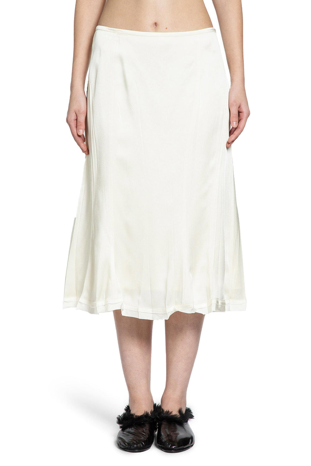 Envers Satin Flared Skirt
