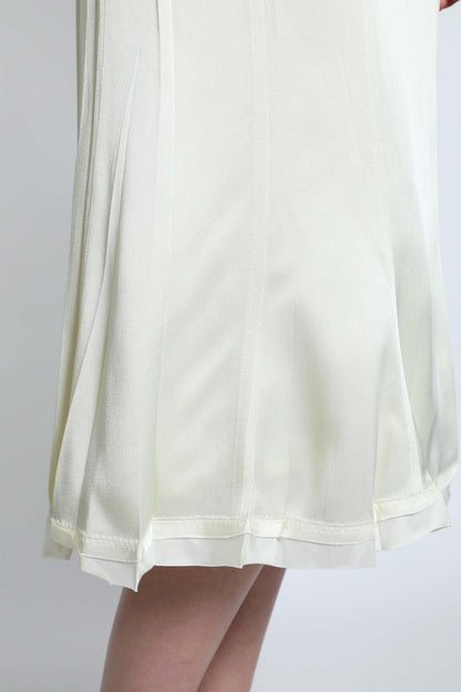 Envers Satin Flared Skirt