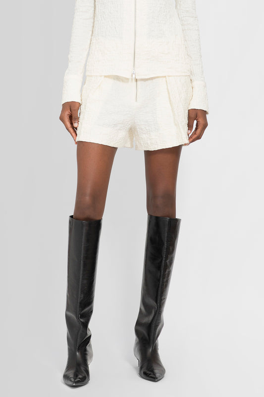 JIL SANDER WOMAN WHITE SHORTS