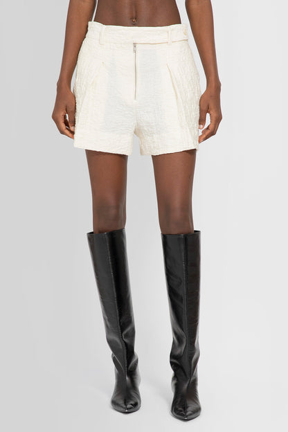 JIL SANDER WOMAN WHITE SHORTS