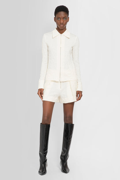 JIL SANDER WOMAN WHITE SHORTS