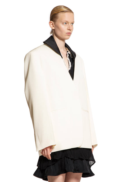 JIL SANDER WOMAN OFF-WHITE BLAZERS