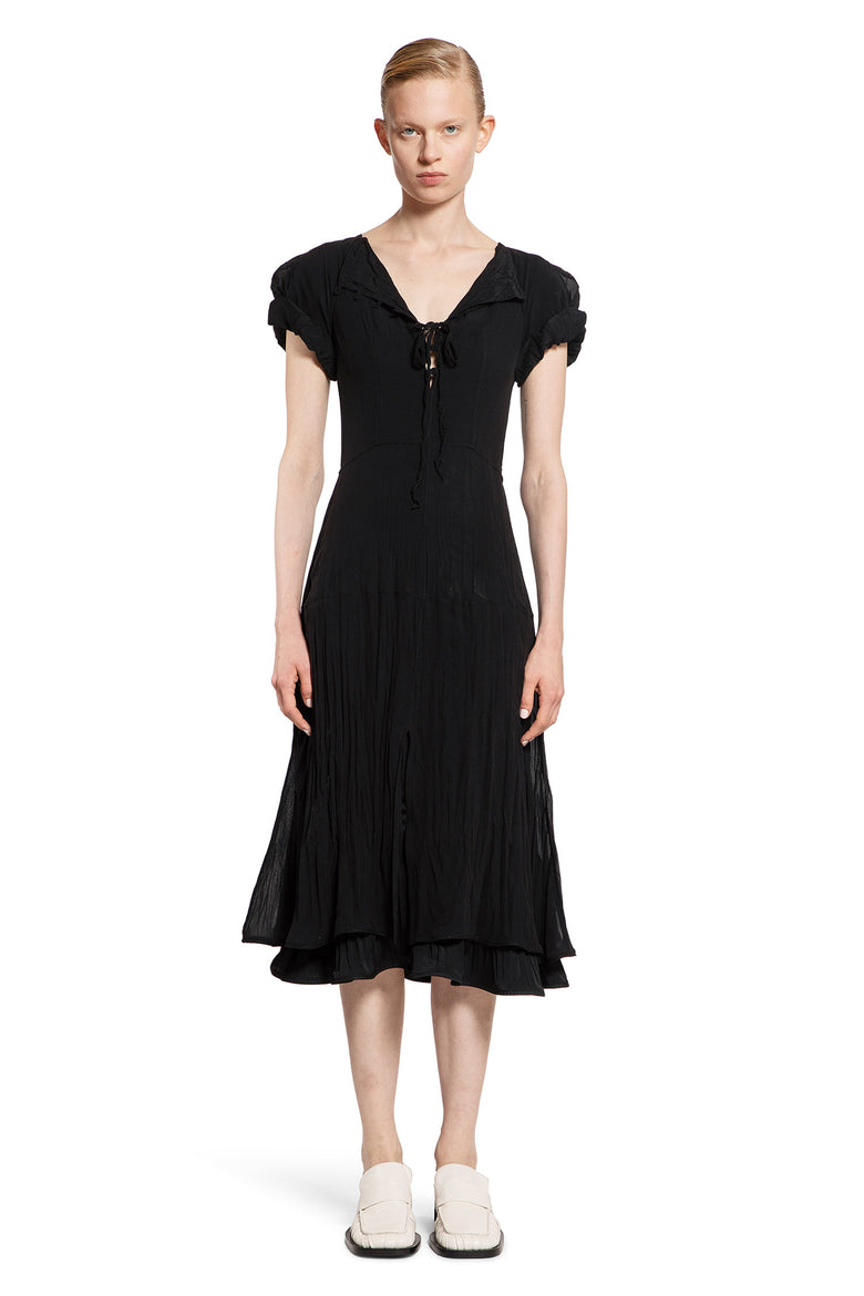 JIL SANDER WOMAN BLACK DRESSES