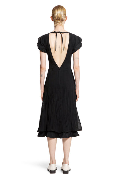 JIL SANDER WOMAN BLACK DRESSES