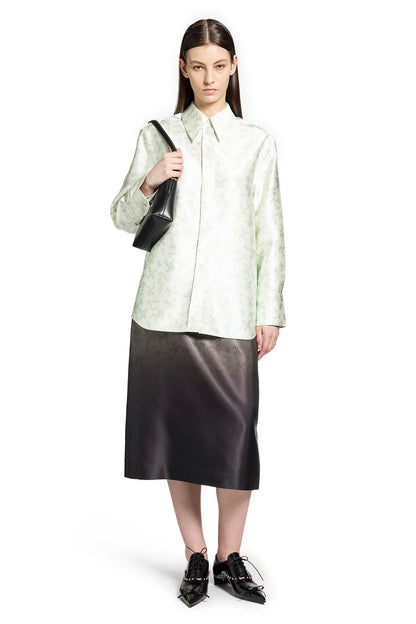 Silk Blend Printed Shirt