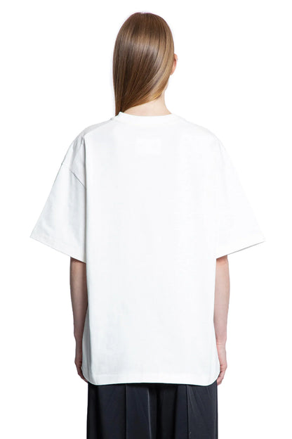 JIL SANDER WOMAN WHITE T-SHIRTS & TANK TOPS - Antonioli.eu