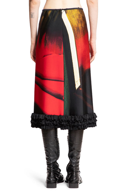 JIL SANDER WOMAN MULTICOLOR SKIRTS